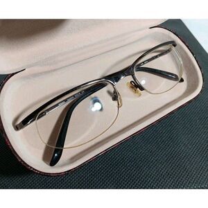 Nikon NS5005 Bronze Half Rim Eyeglass Frames 53-18-140 Unisex FRAMES ONLY